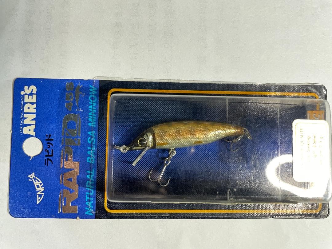 【廃番・新品未使用】渓流トラウトバルサミノー３個セット