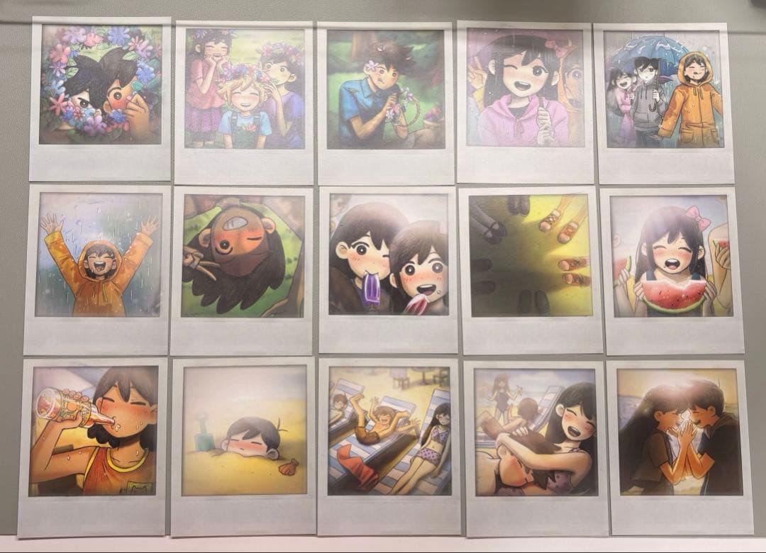 OMORI Basil’s Memories ポラロイド風カード 2種セット
