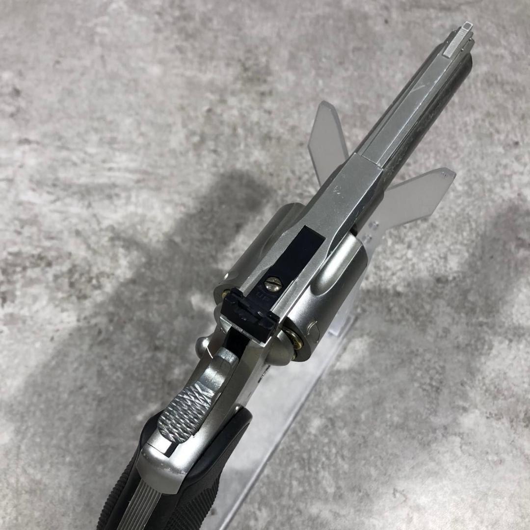 美品 東京マルイ コルトパイソン 4インチ ガスリボルバー ステンレス シルバー