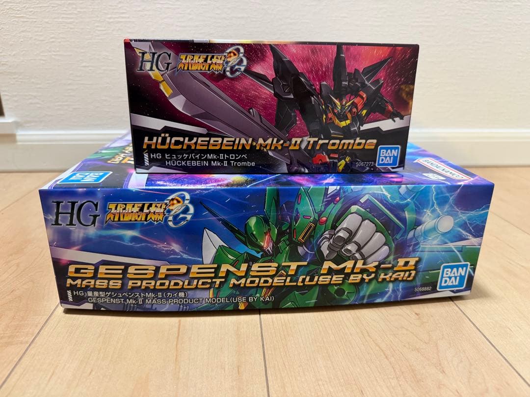 特限〜P還中 スーパーロボット大戦OGプラモ2点セット