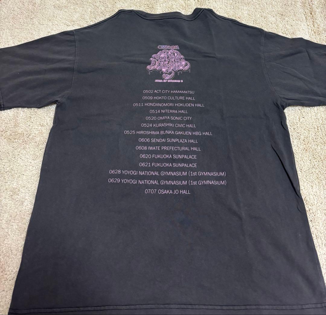 ちゃんみな ツアーTシャツ XL ブラック