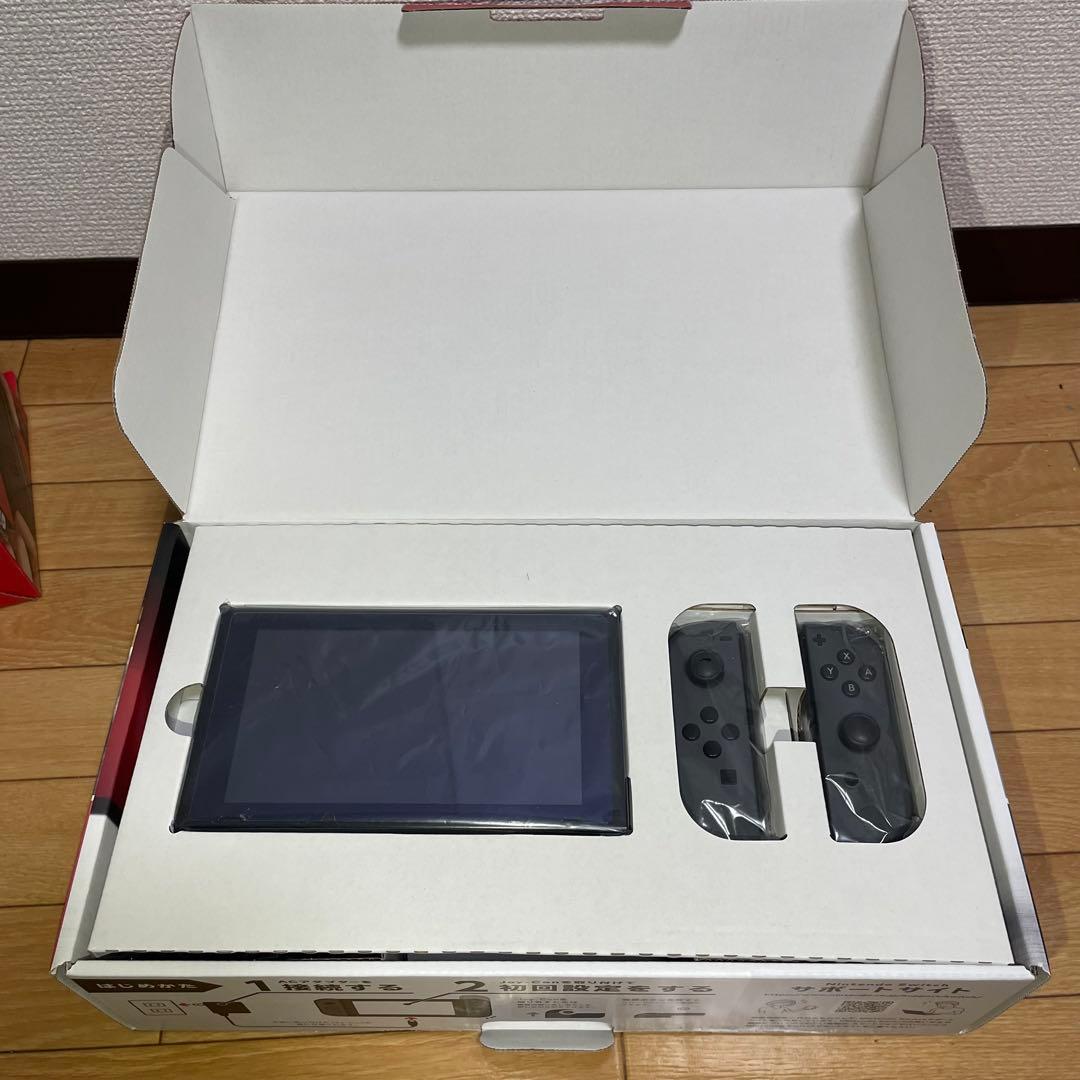 Nintendo Switch ブラック 本体 動作確認済 任天堂 おまけ付