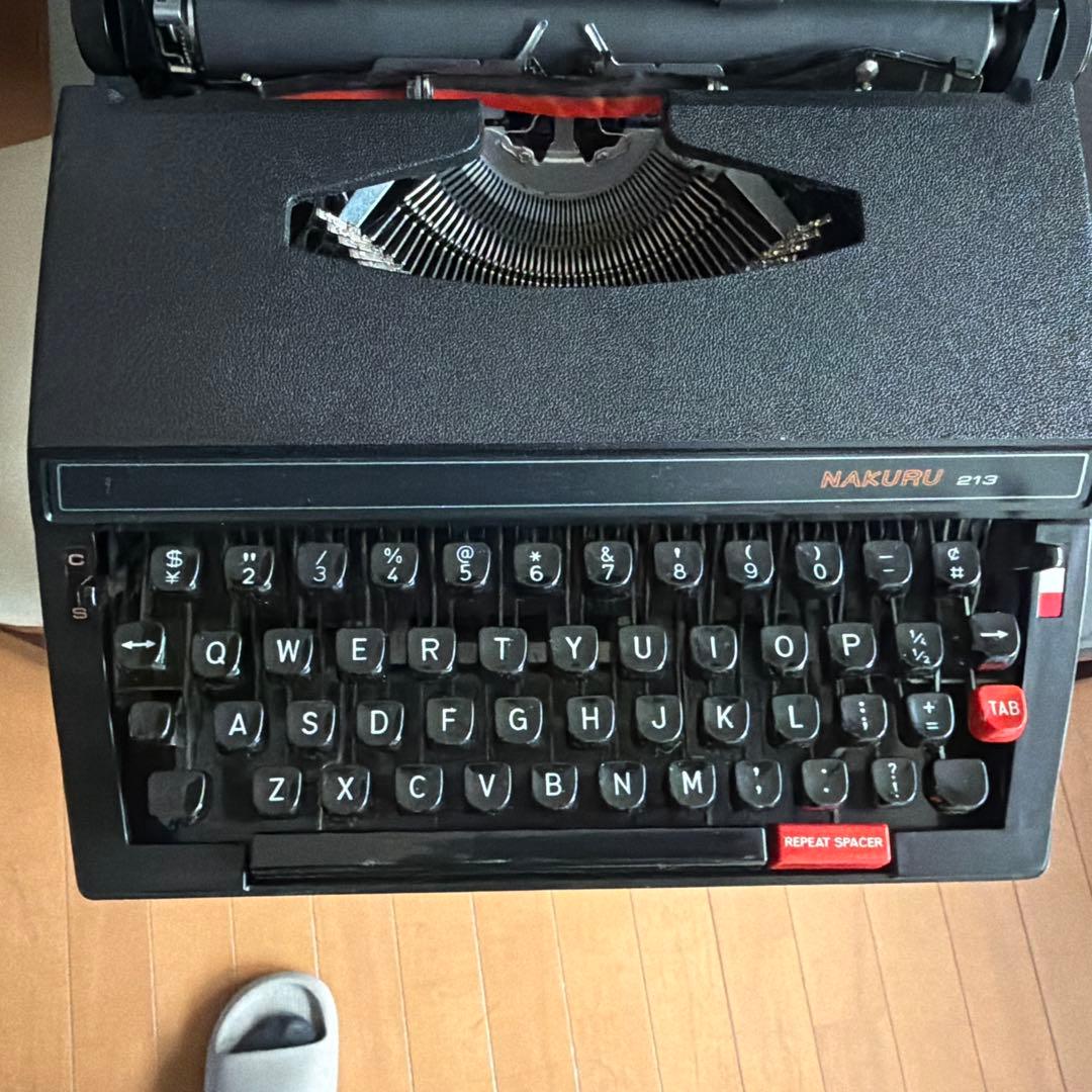 値引可手渡可《完動品》英文NAKURU Reporter 213 タイプライター