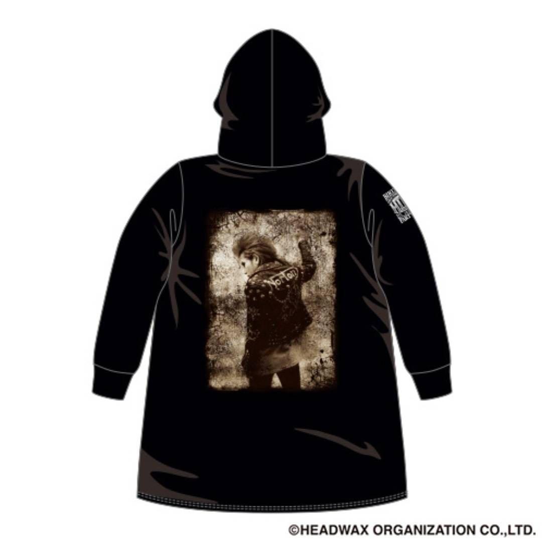 【美品】hide　ロングパーカー　Mサイズ