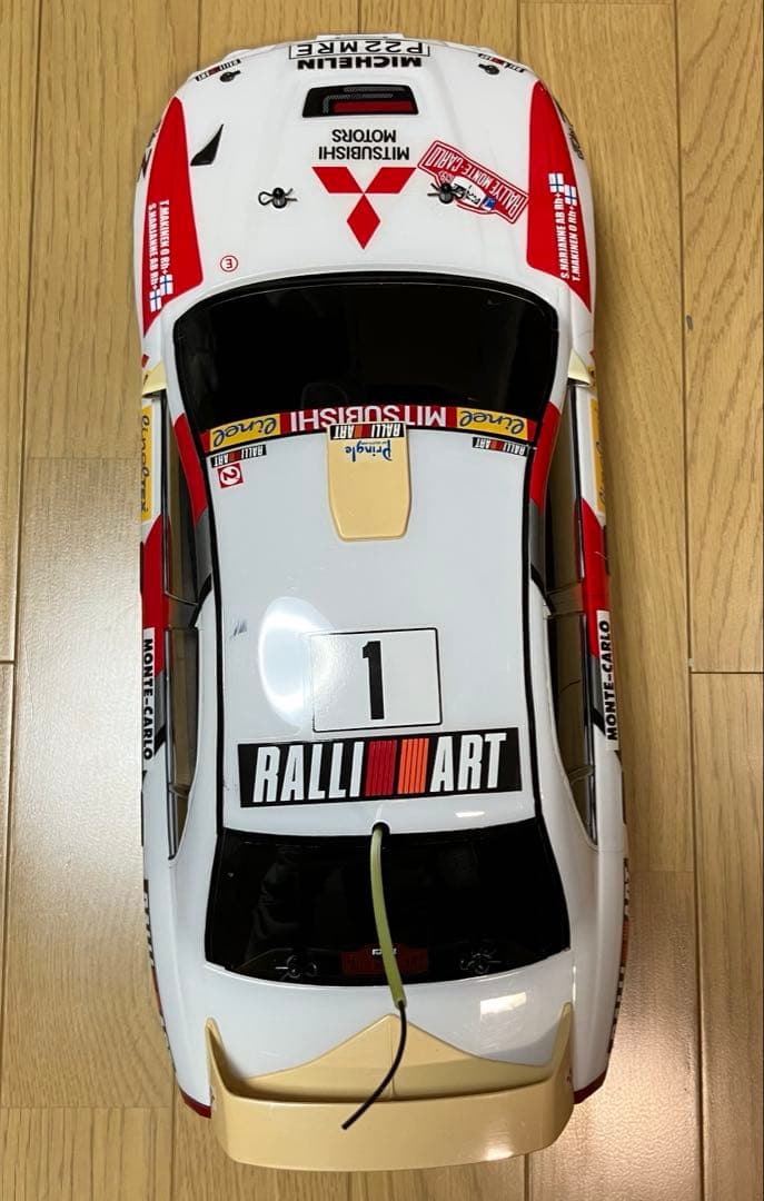 タミヤ三菱ランサーエボリューションⅣ モンテカルロ仕様 ランエボ TL-01