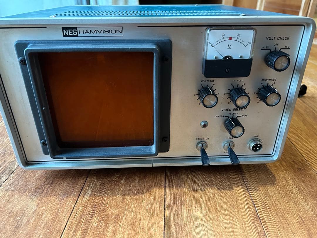 NES HAMVISION 受信機　カメラ付き