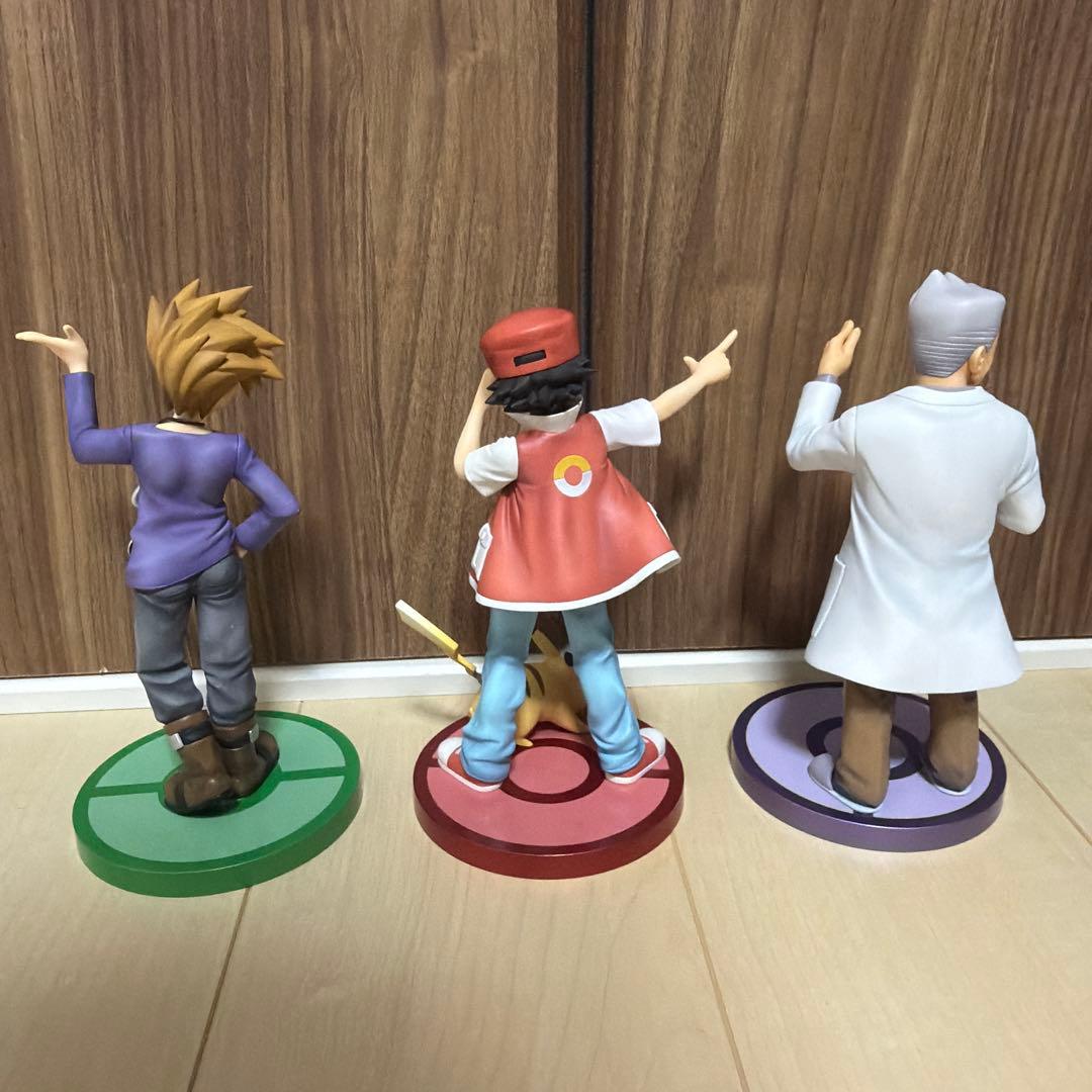 ポケモン　ARTFX Ｊ　レッド　グリーン　オーキド博士　フィギュア　３体セット