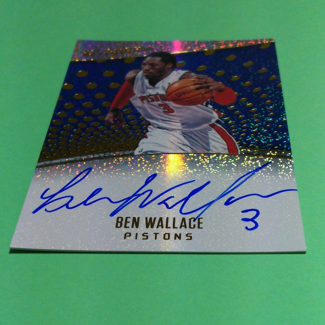 BEN WALLACE　ベン ウォレス　サインカード　 直書き　AUTO　NBA