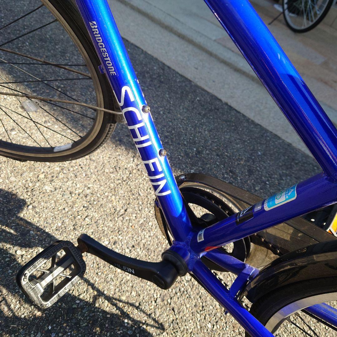 引き取り限定　ブリジストン　SCHLEIN 青 キッズ自転車 7速　シュライン