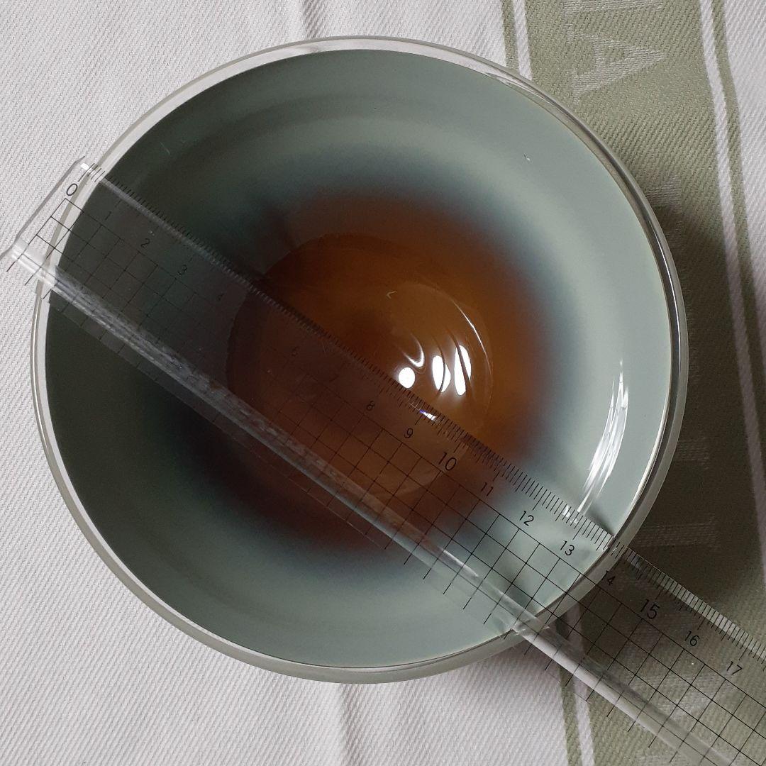 由水常雄　耐熱燿変ガラス　抹茶茶碗