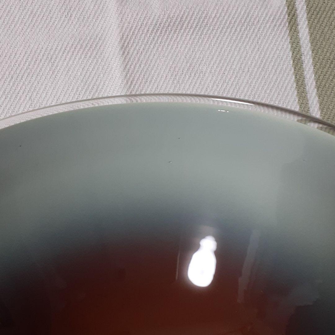 由水常雄　耐熱燿変ガラス　抹茶茶碗