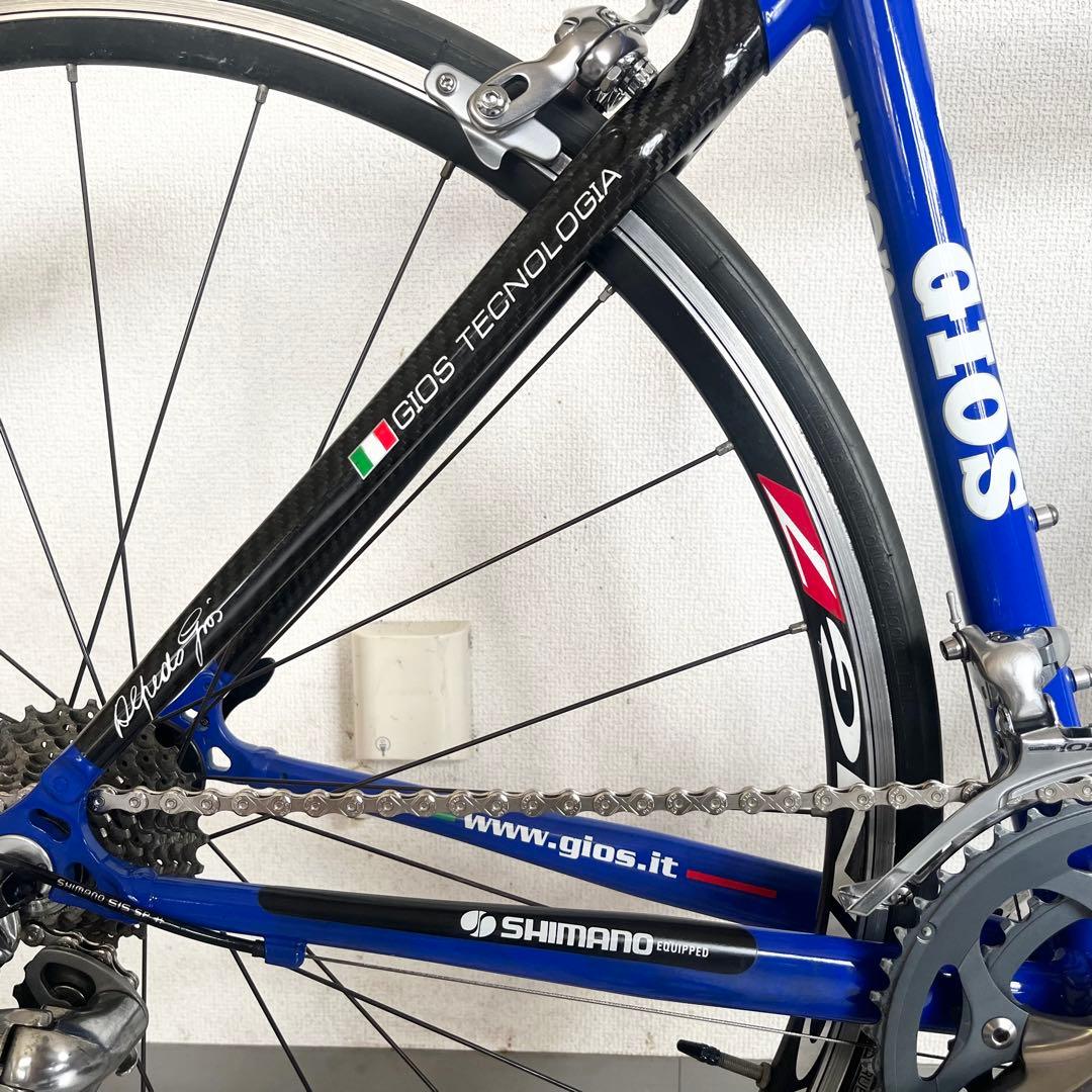 メルメル55様 軽量アルミ GIOS LEGGERO 105 5600系
