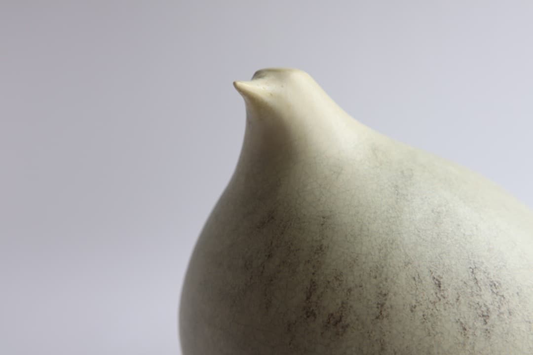 Getthen Holm　北欧陶器/北欧ビンテージ/鳥の形をした陶器