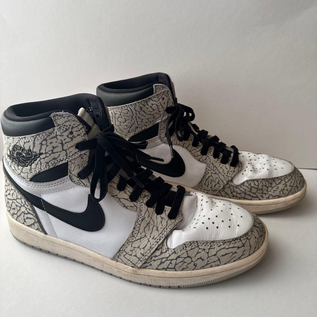 エアジョーダン1 27.5cm ホワイトセメント AJ1
