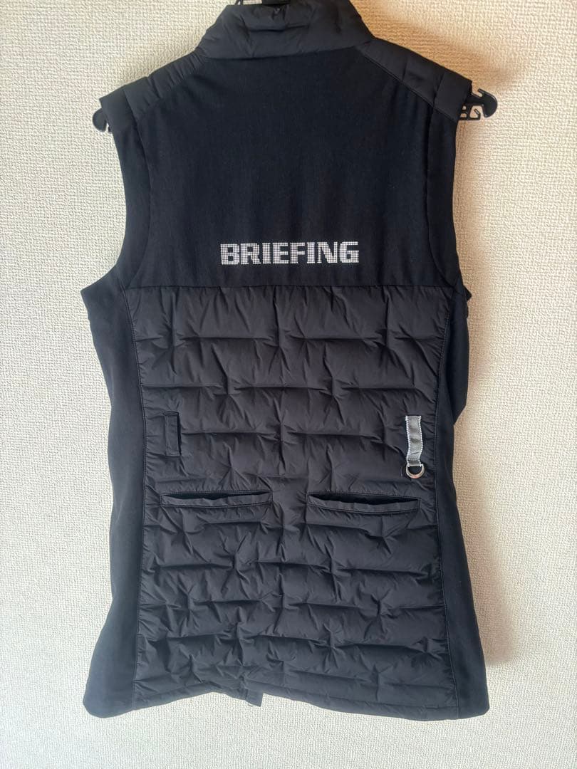 BRIEFING ブラック ダウンベスト レディース
