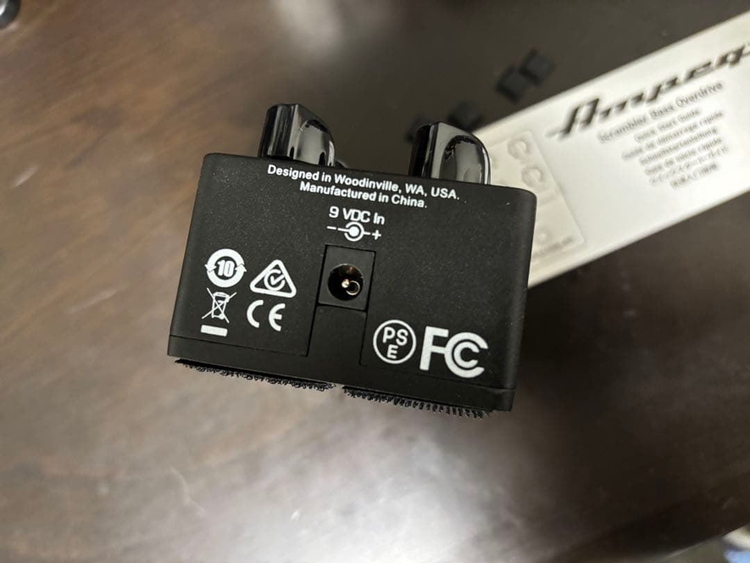 配信機器・PA機器・レコーディング機器 Ampeg SCRAMBLER Bass Overdrive