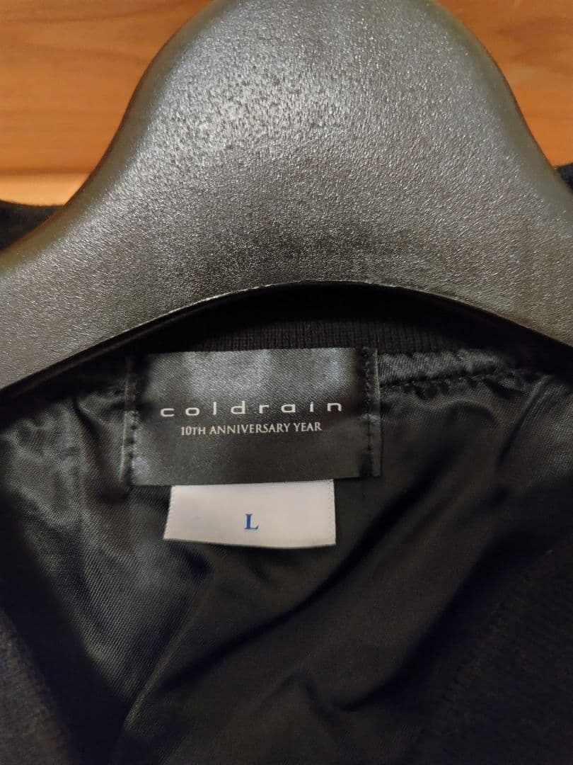 coldrain スタジャン FATELESS刺繍Stadium Jacket