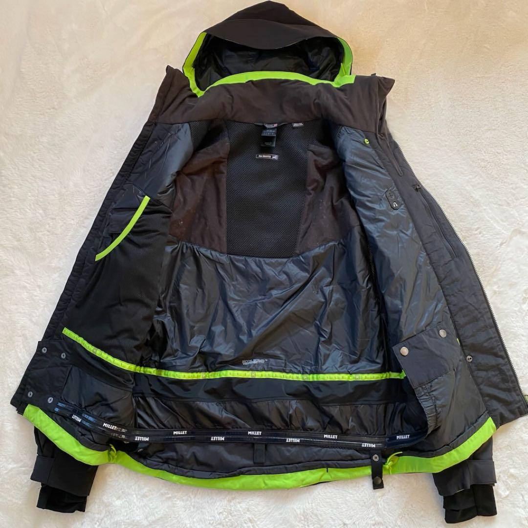 MILLET ミレー　スキーウェア　セットアップ　上下　メンズ　ブラック　XL