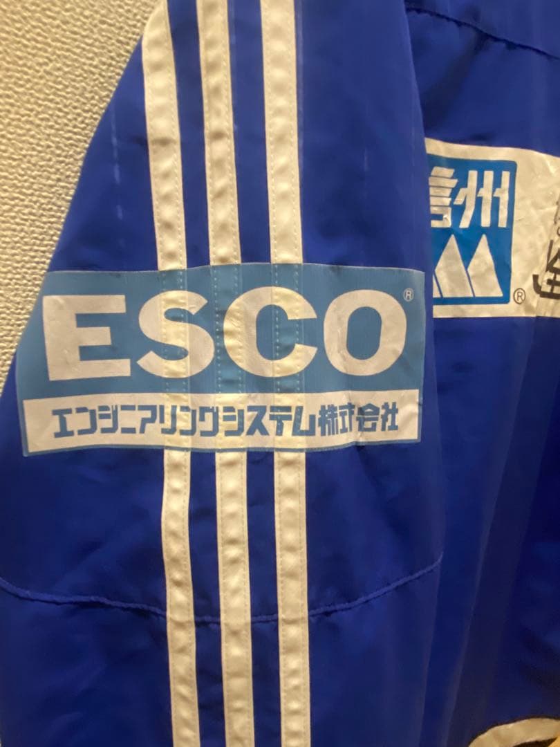 最終値下げ　松本山雅　adidas ウィンドブレーカー 選手実使用　選手支給品