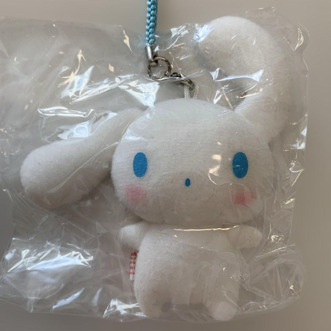 【新品】 シナモロール 根付け 鈴 シナモン ぬいぐるみ マスコット