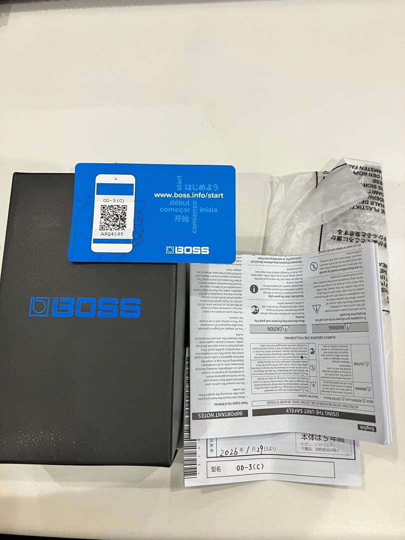 【新品同様】BOSS OD-3 OVER DRIVE