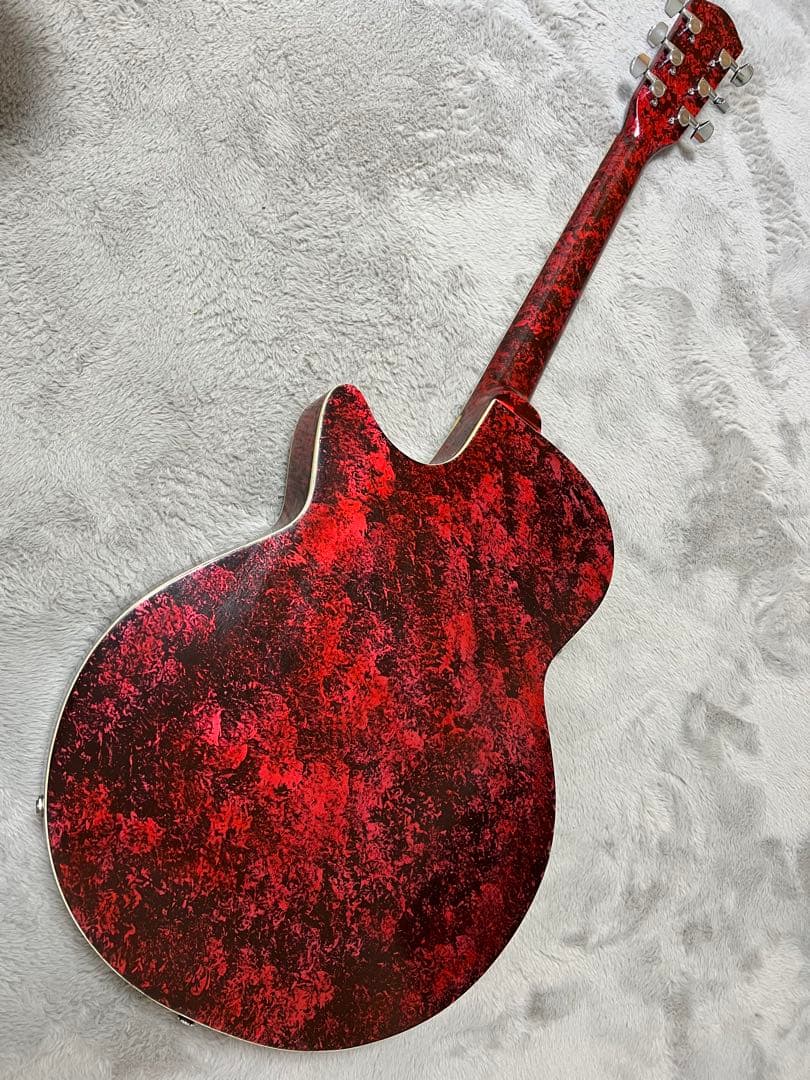 超激レアHEADWAY エレアコミラーギター 中古　kissのポールスタンレー