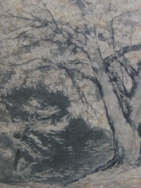 川崎鈴彦、【花】、希少な額装用画集より、新品額装付、状態良好