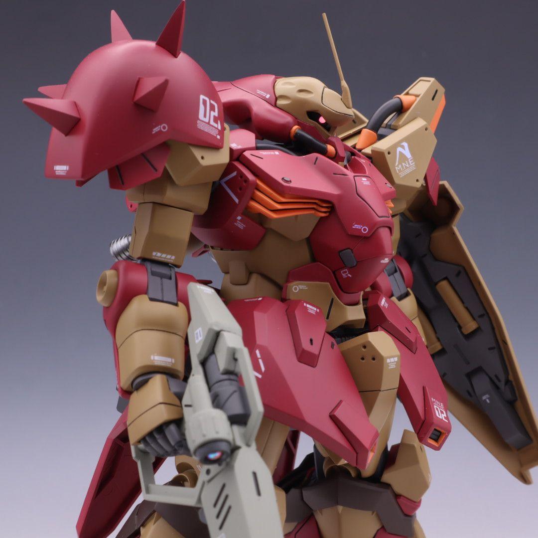 【プレバン限定！】HG メッサーF02型 マインレイヤー装備 全塗装 完成品
