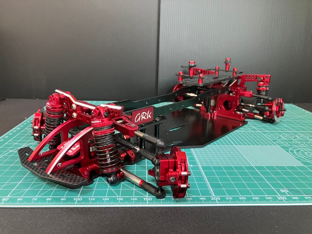 SHIBATA GRK5 シャーシキット　RED
