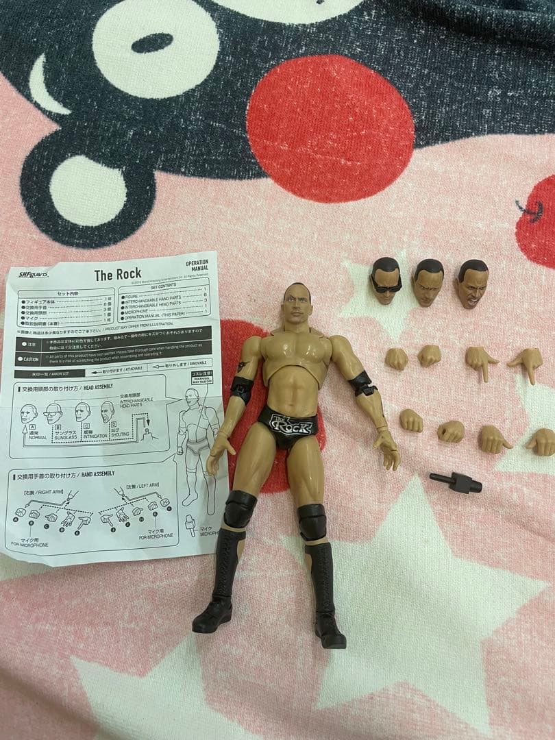 S.H.フィギュアーツ　WWE 全種5体セット　欠品なし