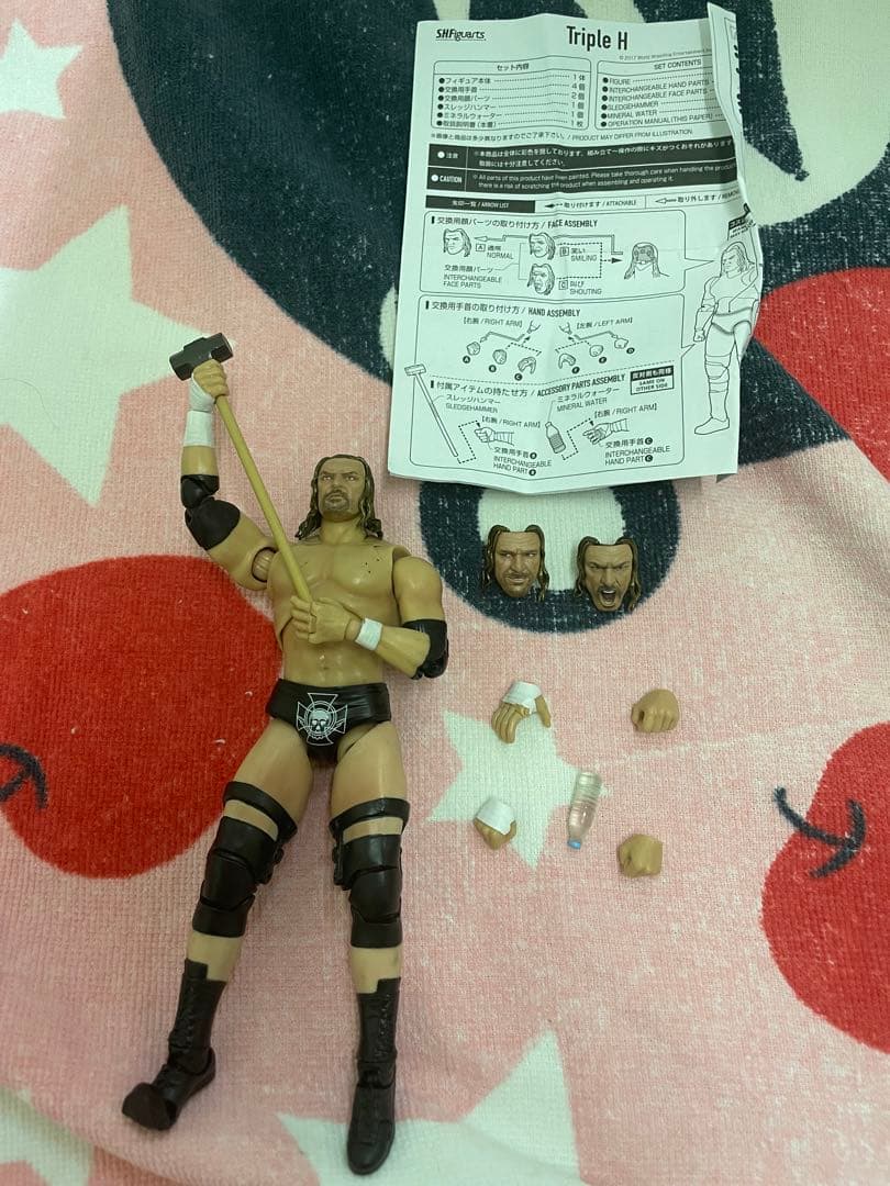 S.H.フィギュアーツ　WWE 全種5体セット　欠品なし