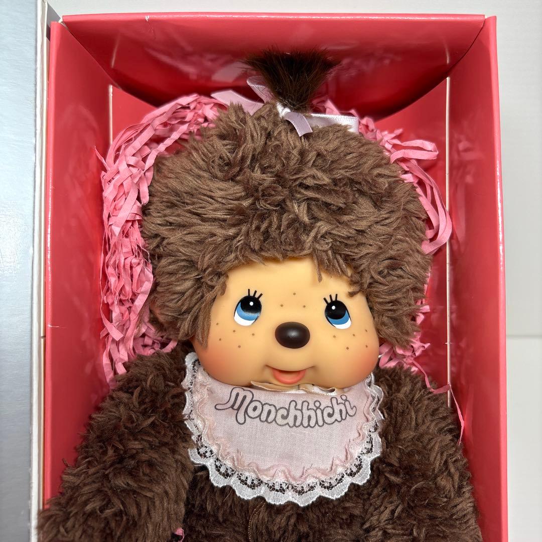 新品 2014年発売40周年記念 プードルボア 女の子 モンチッチ 455