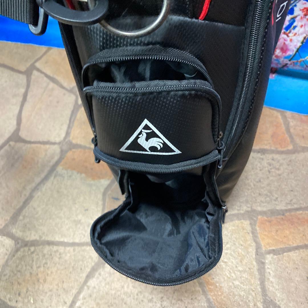 寶BU-1096 LE COQ SPORTIF キャディバッグ ブラック