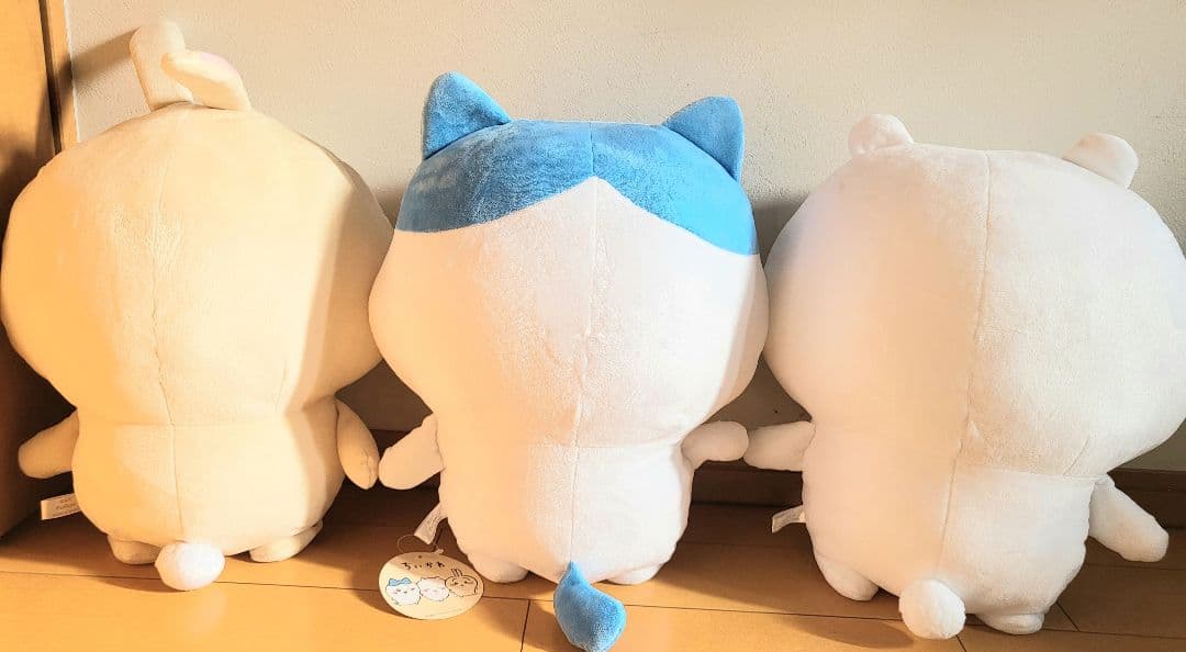 非売品超レア♥ちいかわ 超bigぬいぐるみ ヤハ フ！にこ♥ハチワレ♥うさぎ♥