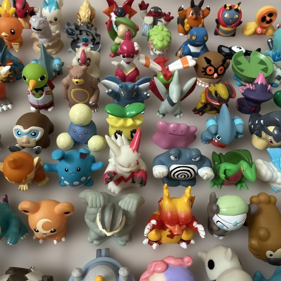 ①ポケモンキッズ ポケモン まとめ売り 200体 伝説 ピカチュウ ミュウ