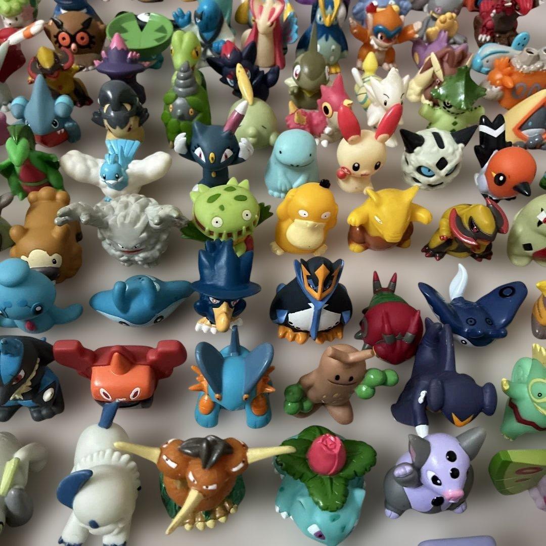 ①ポケモンキッズ ポケモン まとめ売り 200体 伝説 ピカチュウ ミュウ