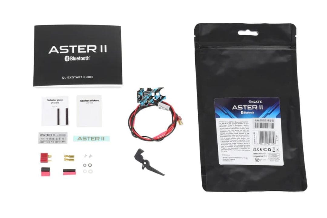 GATE ASTERII Bluetooth Expertトリガーセット後方配線