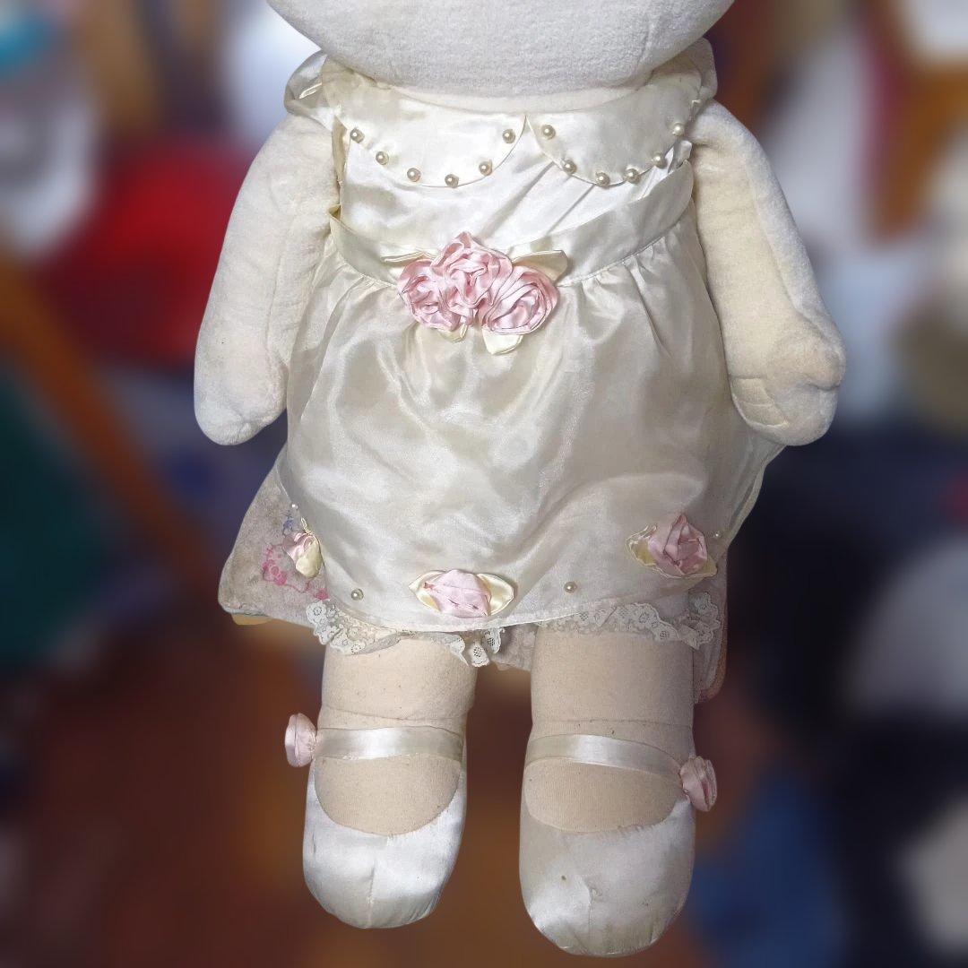 ハローキティ1998年バースデー限定 ぬいぐるみレトロレアビンテージ約94cm