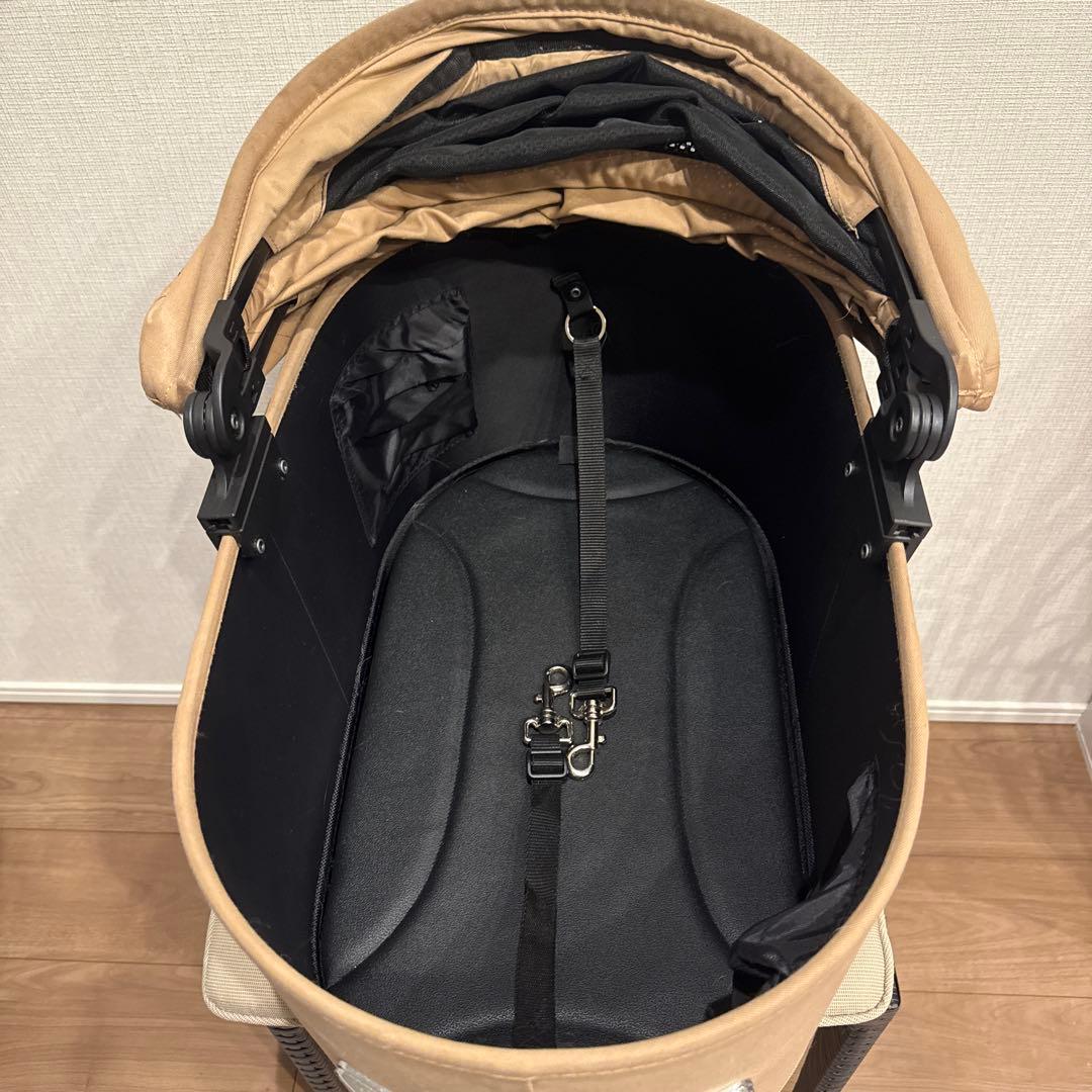 エアバギー ドーム3 レギュラー　ツイルモカ（生産終了カラー）　バシネット付