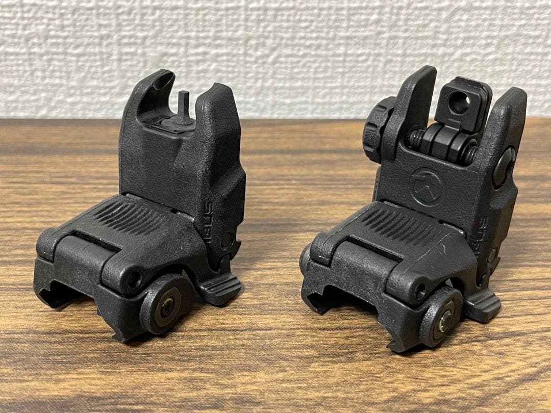 【実物】MAGPUL MBUS フロント リア フリップアップ サイト