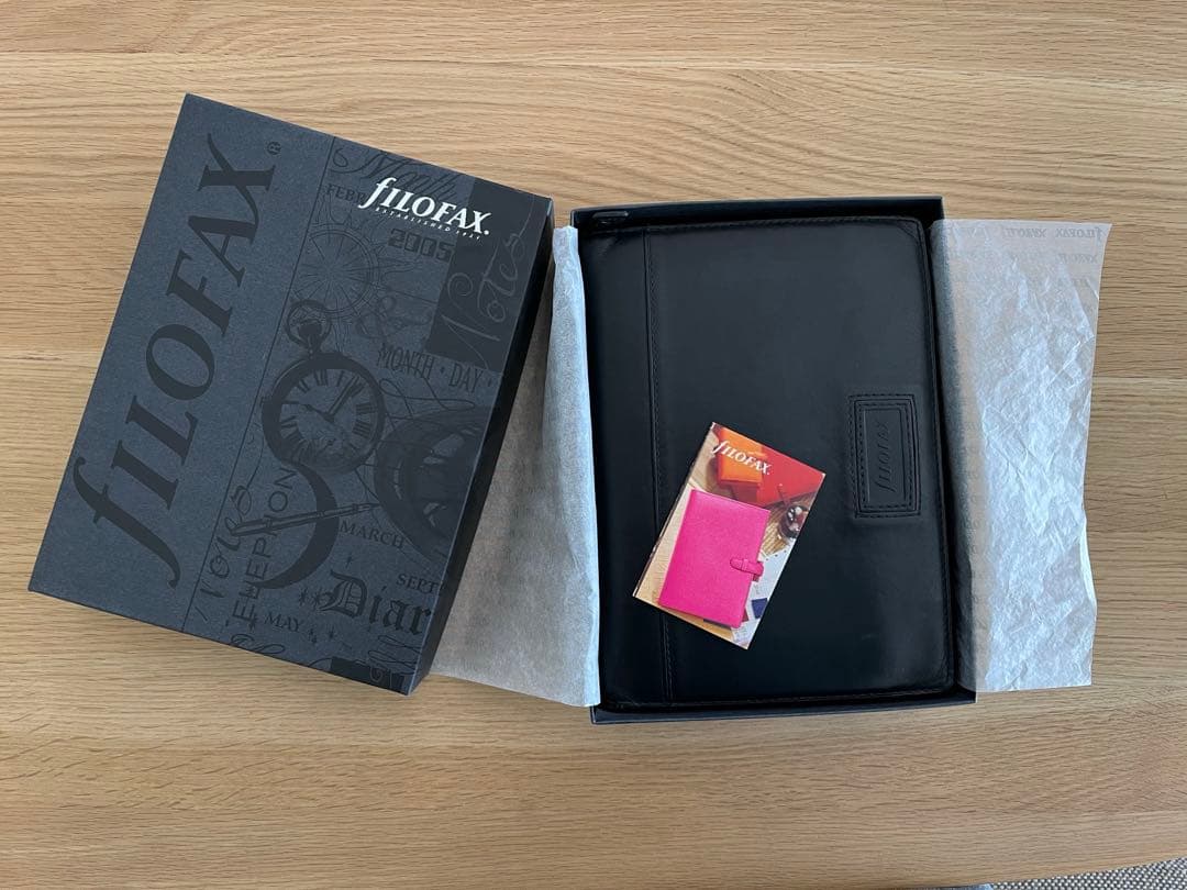 FILOFAX DELUXE KEATHER システム手帳〈箱入り〉