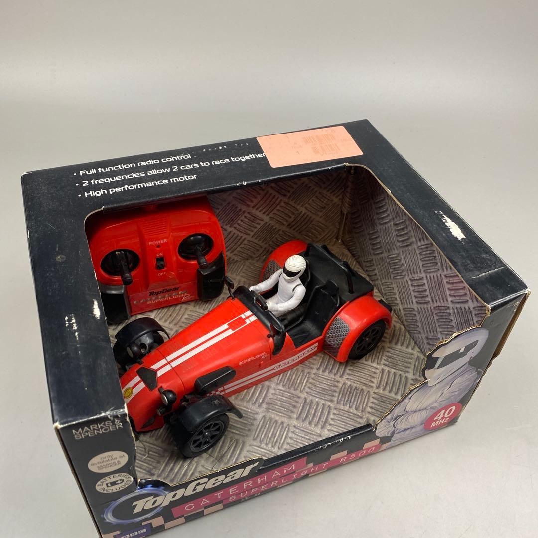 未使用　ケータハムセブン R500 TopGear RCカー CATERHAM