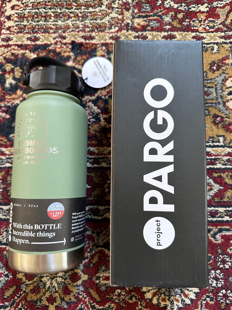Thomas Surfboardx Project Pargo のコラボ水筒