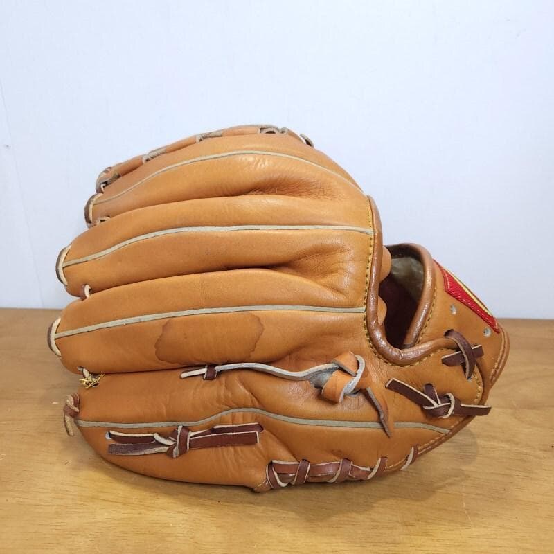 ローリングス 村田兆治モデル 直筆サイン入り 缶バッチ付 未使用品 軟式グローブ
