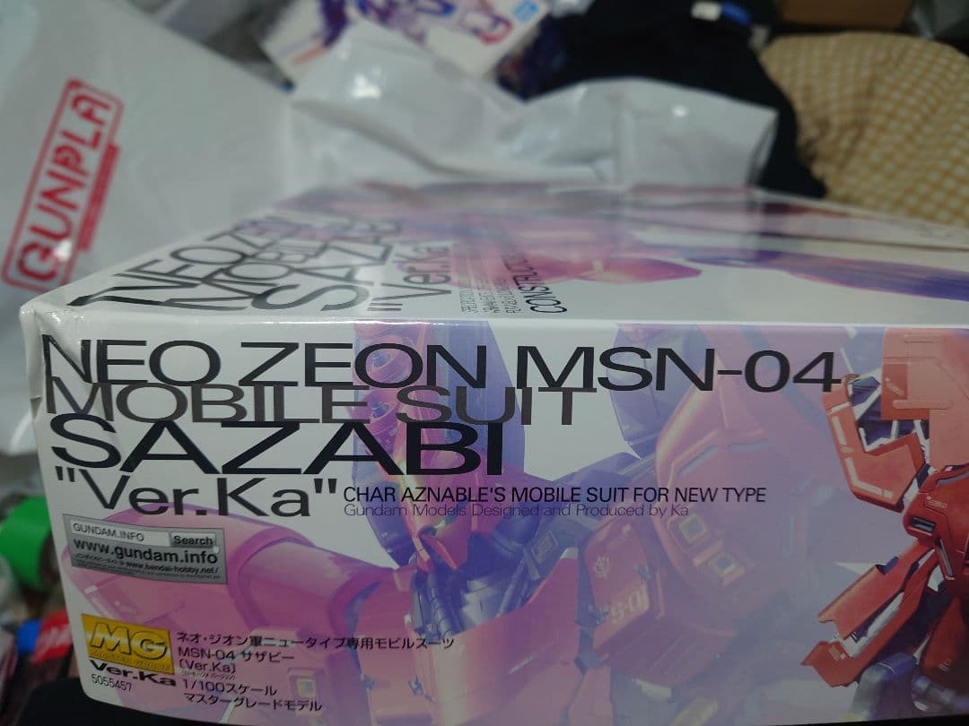 Maaa　MG MSN-04 サザビー＋Ｈｉ-νガンダム Ver.Ka