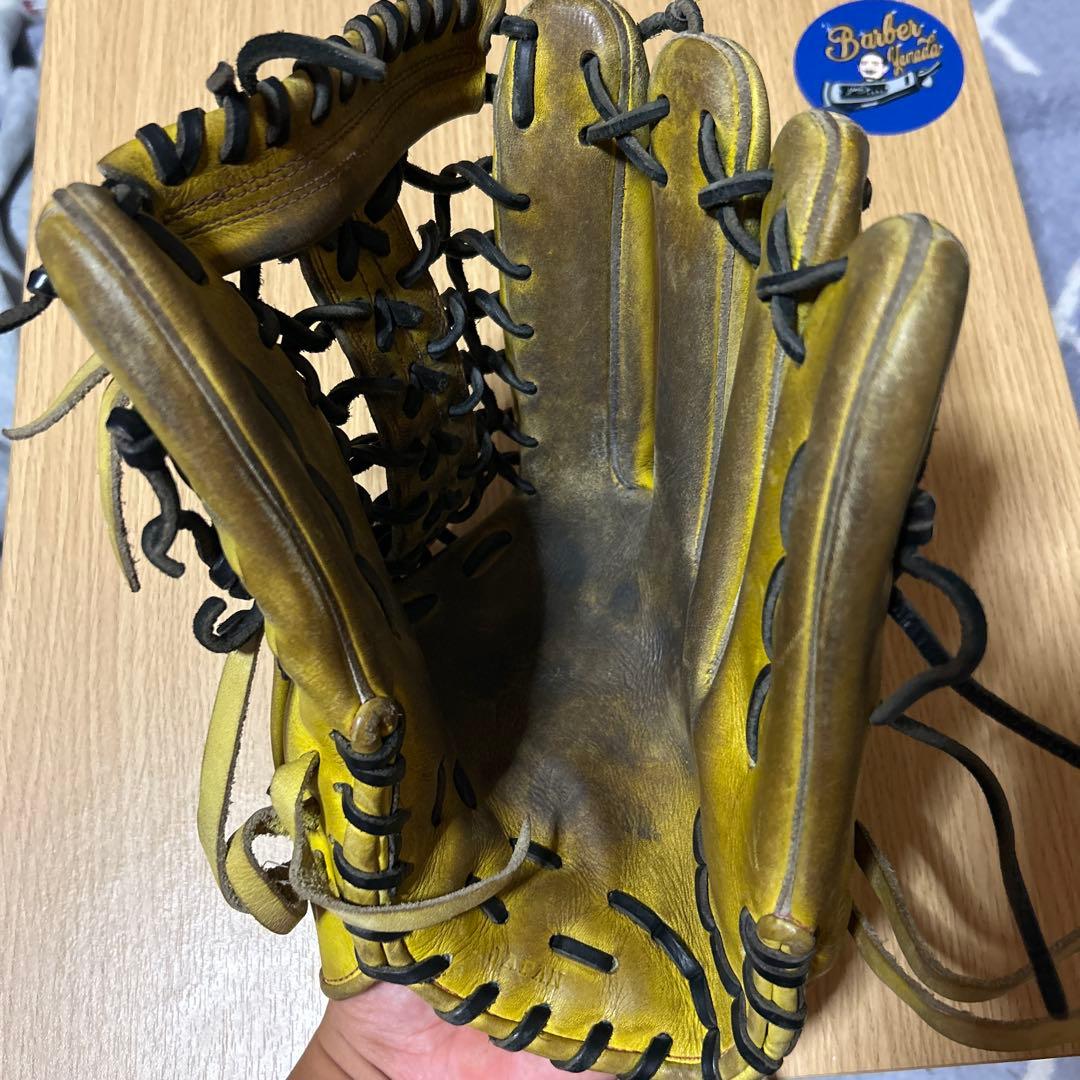Wilson 硬式グローブ イエロー