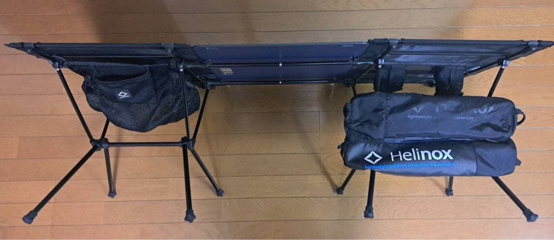 Helinox アウトドアテーブル 3連結