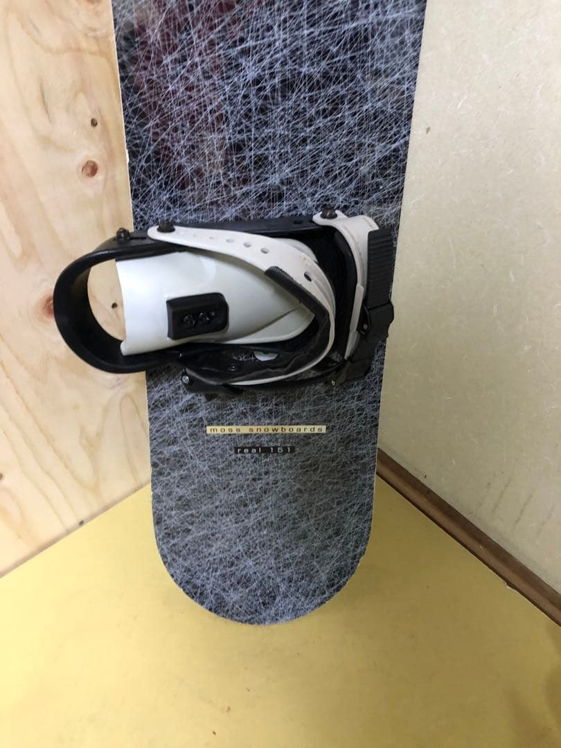 最終値引き　MOSS モススノーボードビンディングセット