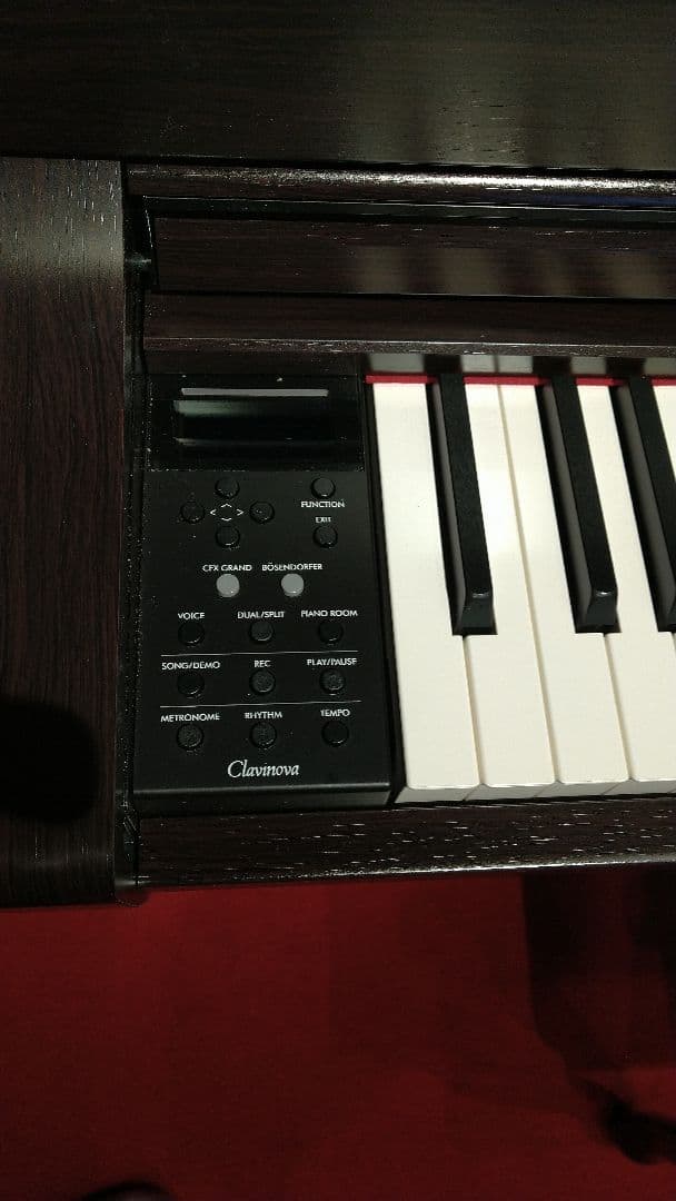 YAMAHA電子ピアノ、クラビノーバ、CLP735-R(色ダークウッド)