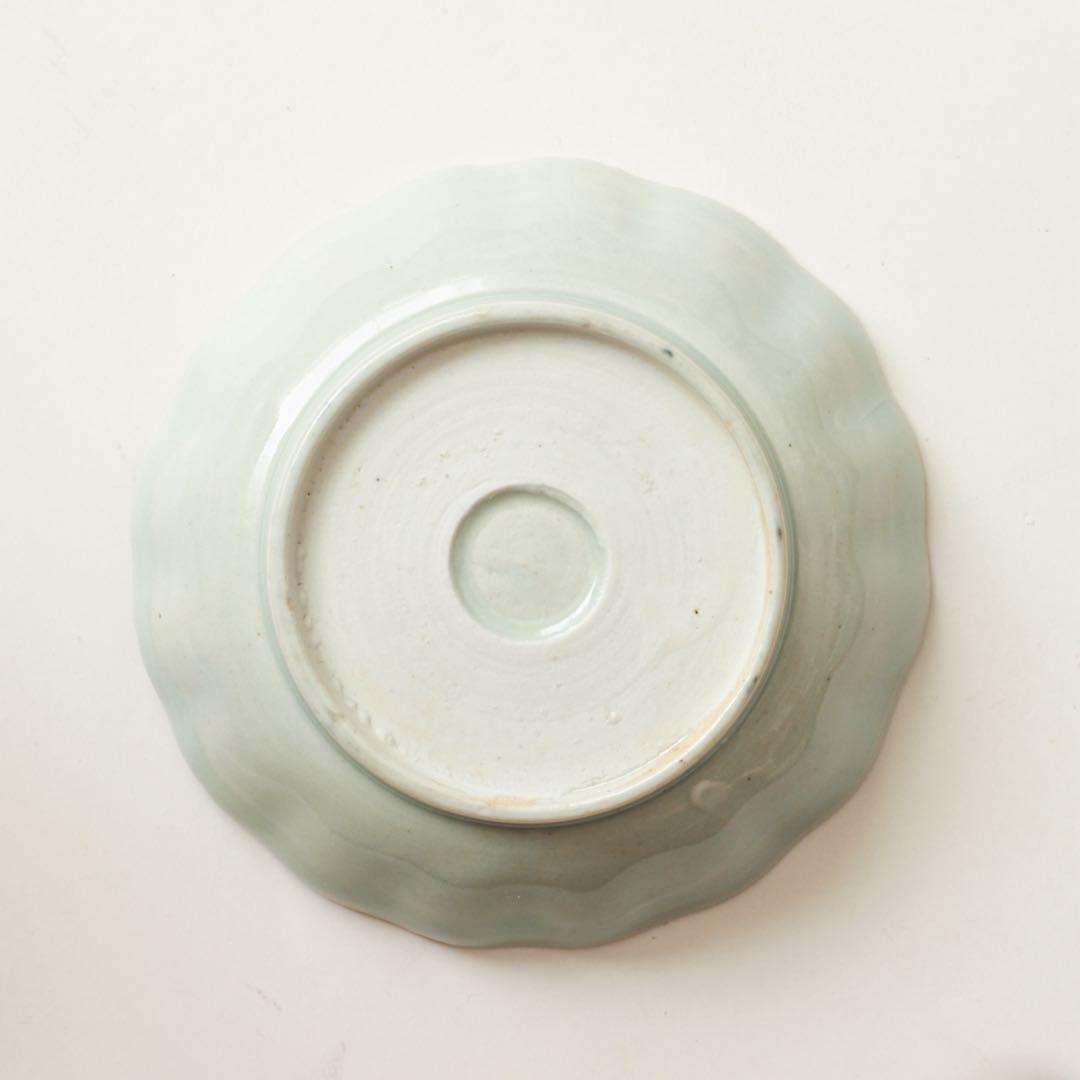 伊万里　古伊万里　江戸　後期　深皿　なます 皿　柳